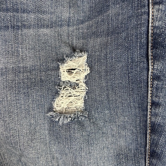 Torrid Premium Women's Jegging Jeans Blue 16R Distressed Crop 26"‎ Inseam - Picture 13 of 16